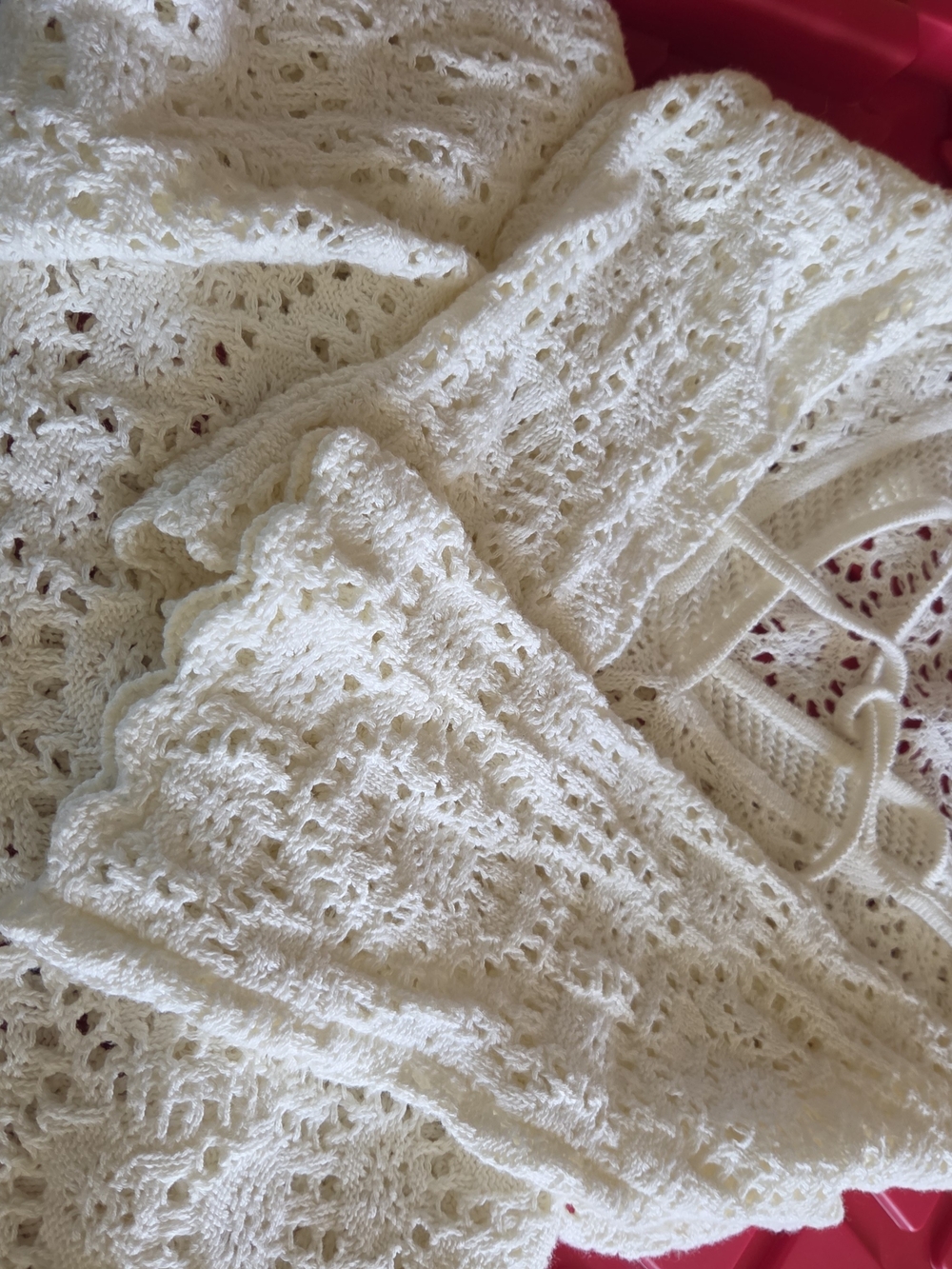 a.n.a Cream Open-Knit Women’s Sweater